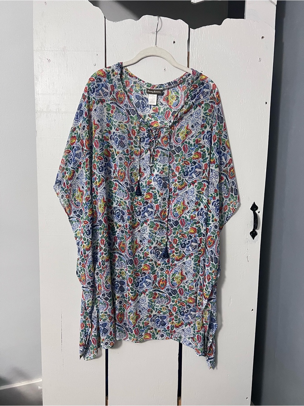 Tommy Bahama Multicolor Floral Swim Cover up Large